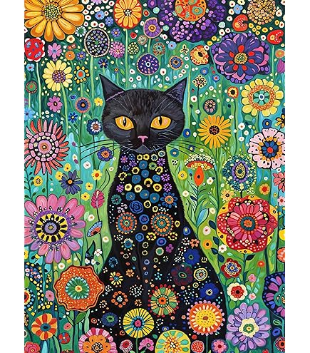 Amazon.com: Cross & Glory - Whiskered World: A Kitty Kaleidoscope